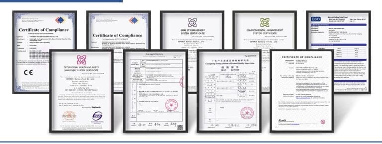 Csbattery Work Hard For Certifications