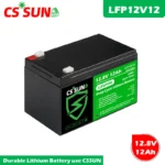 12V 12ah LiFePO4 battery for solar energy storage