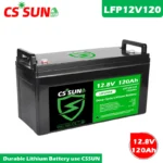 12V LiFePO4 battery for solar energy storage