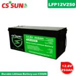 12V LiFePO4 battery for solar energy storage