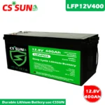 12V LiFePO4 battery for solar energy storage