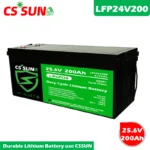 Long-lasting lithium iron phosphate battery for energy storage systems