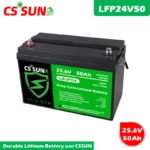 Long-lasting lithium iron phosphate battery for energy storage systems