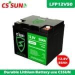 Long-lasting lithium iron phosphate battery for energy storage systems