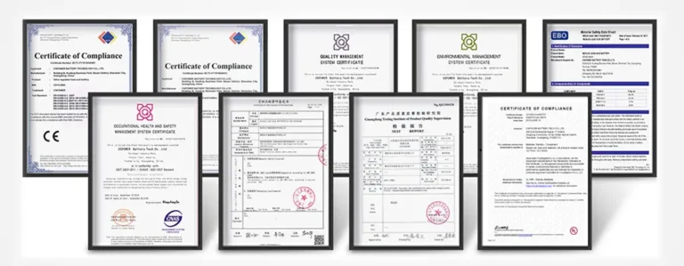 Cssun Lithium Supplier Certifications