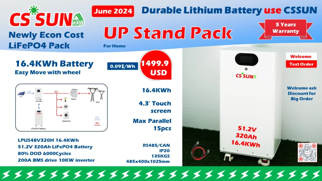 ·020 Cssun Lpsb48V320H 51.2V320Ah 预热 4