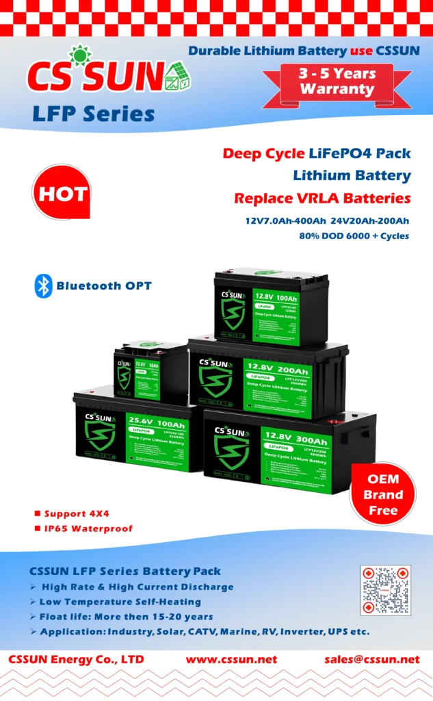 ·021 Cssun Lfp Series Replace Vrla Batteries