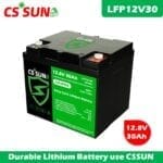 12V LiFePO4 battery for solar energy storage