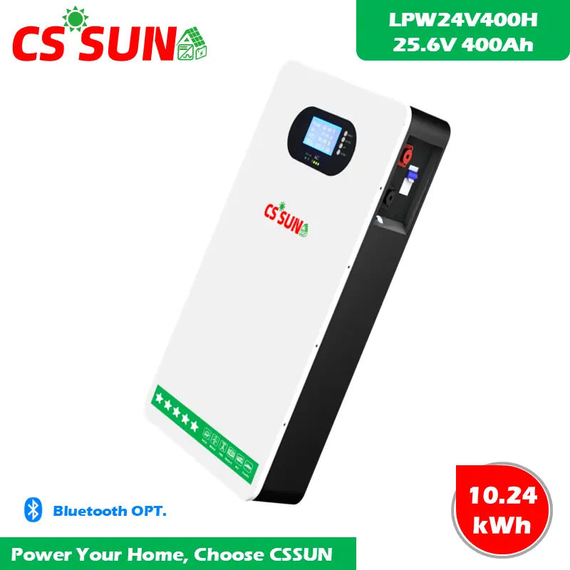 LPW24V400H 25.6V 400Ah LifePO4 Power Wall Batteries SC